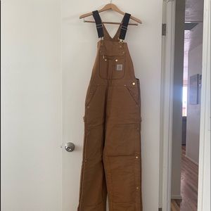 Carhartt insulated overalls
